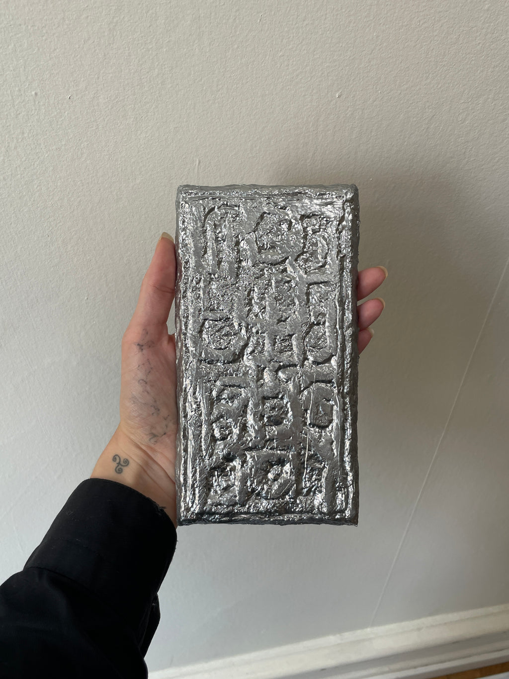 Silver wall piece (2025)